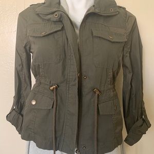 American Ray olive green jacket size: XS